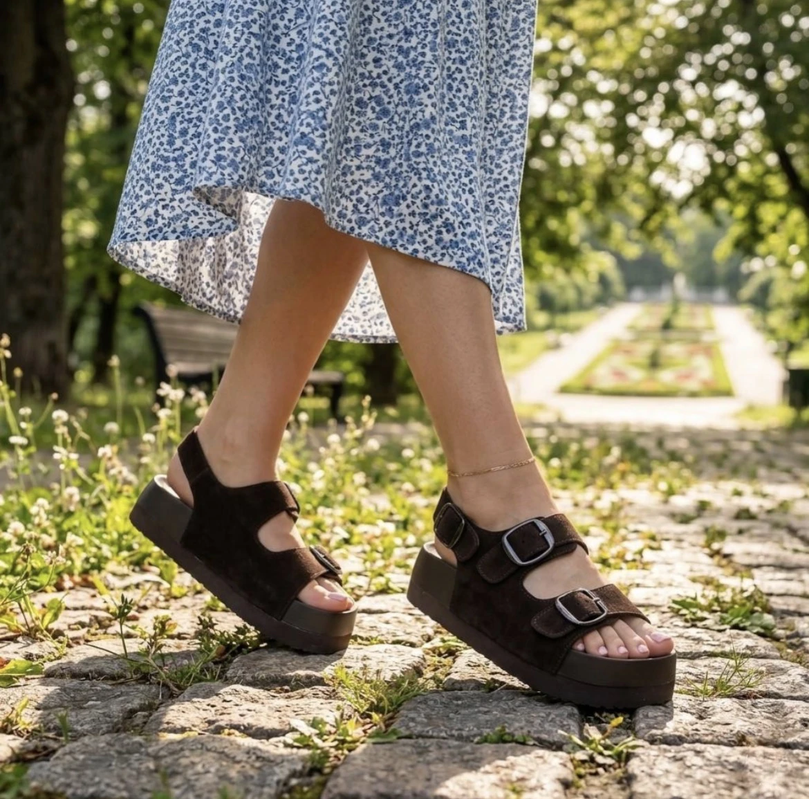 Босоніжки (brown), Босоніжки-шльопанці, купити взуття