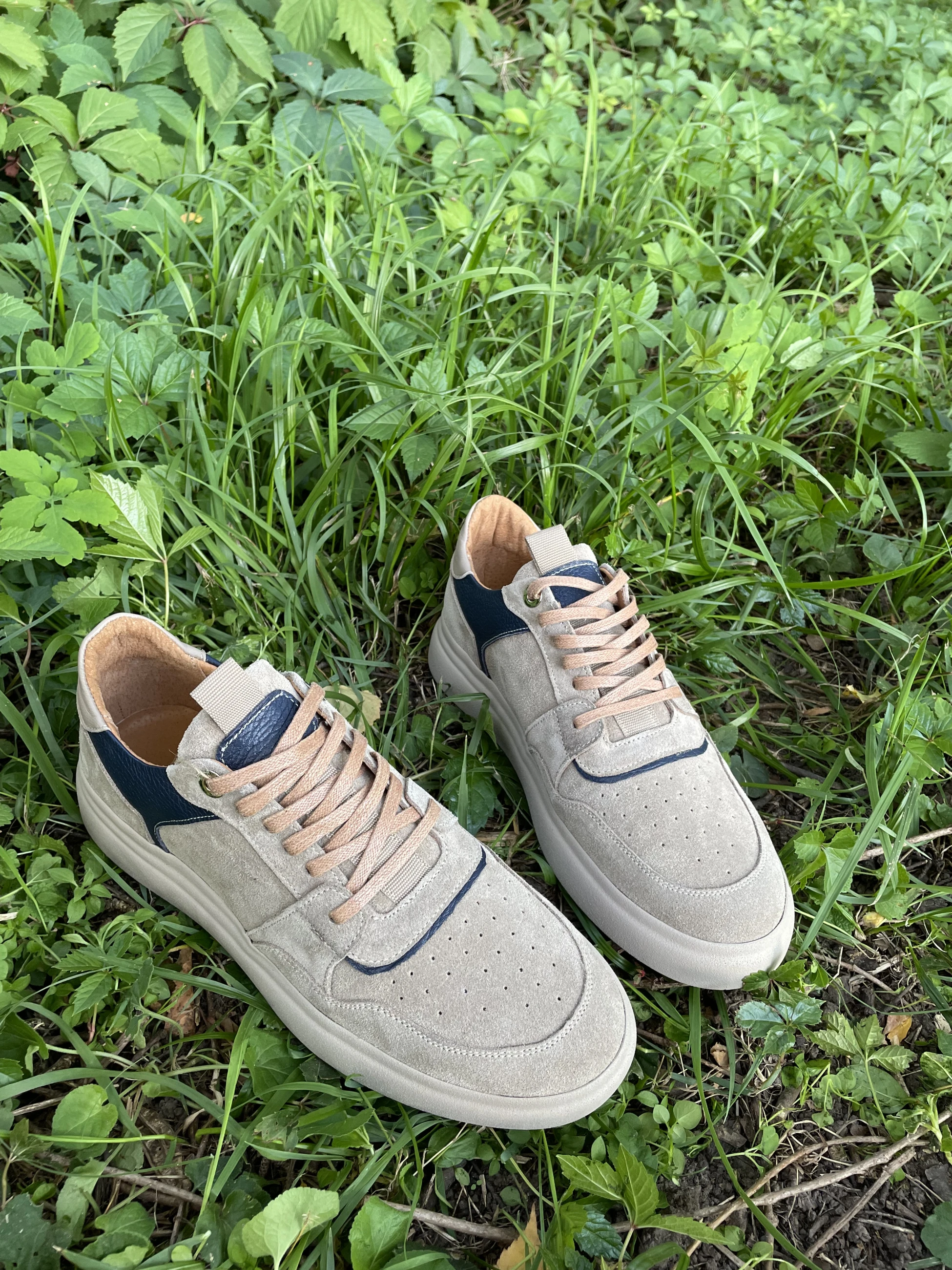 Кеди Beige & Navy, Кросівки, купити взуття