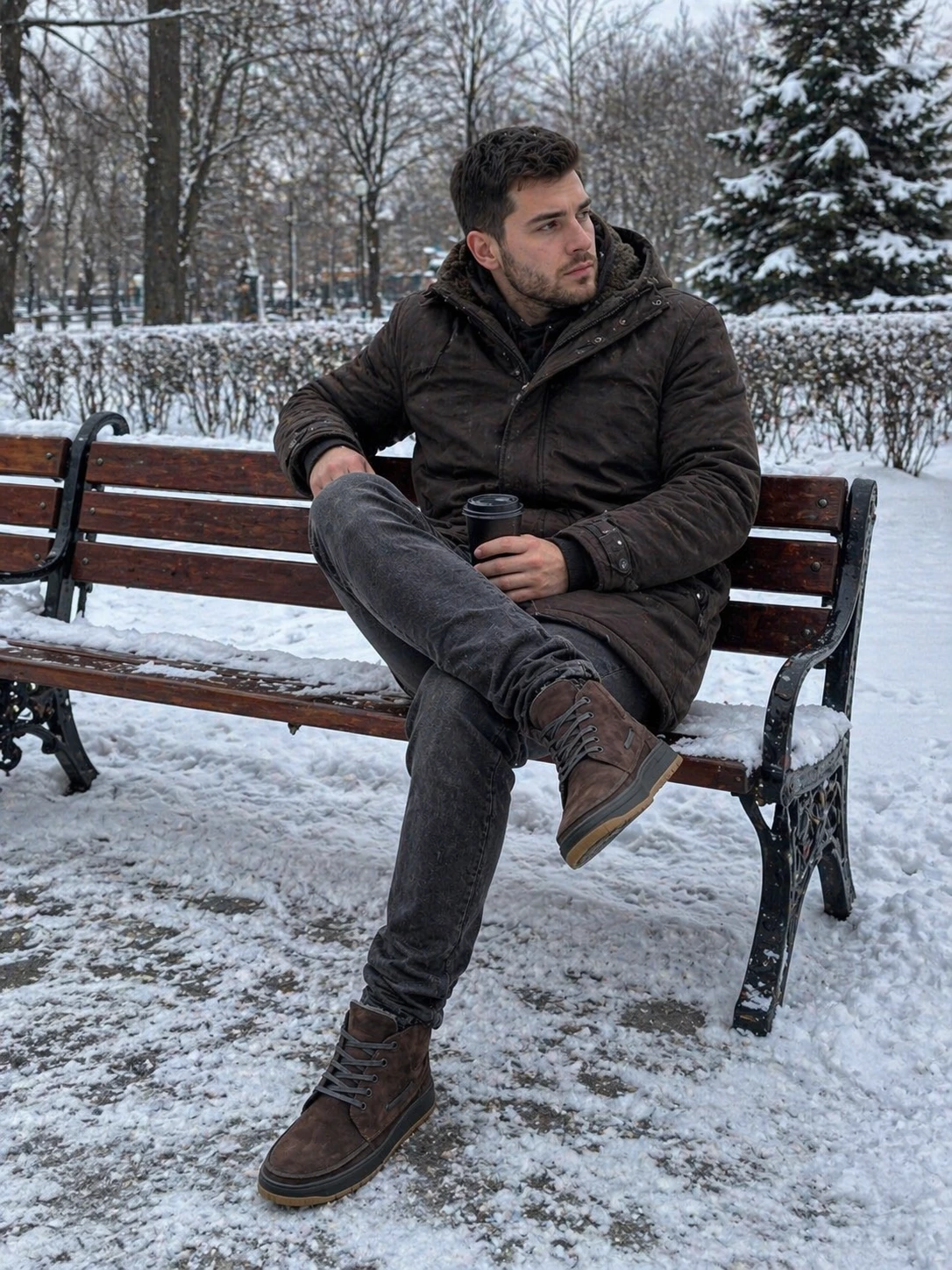 Gravity Brown, Зима, купити взуття