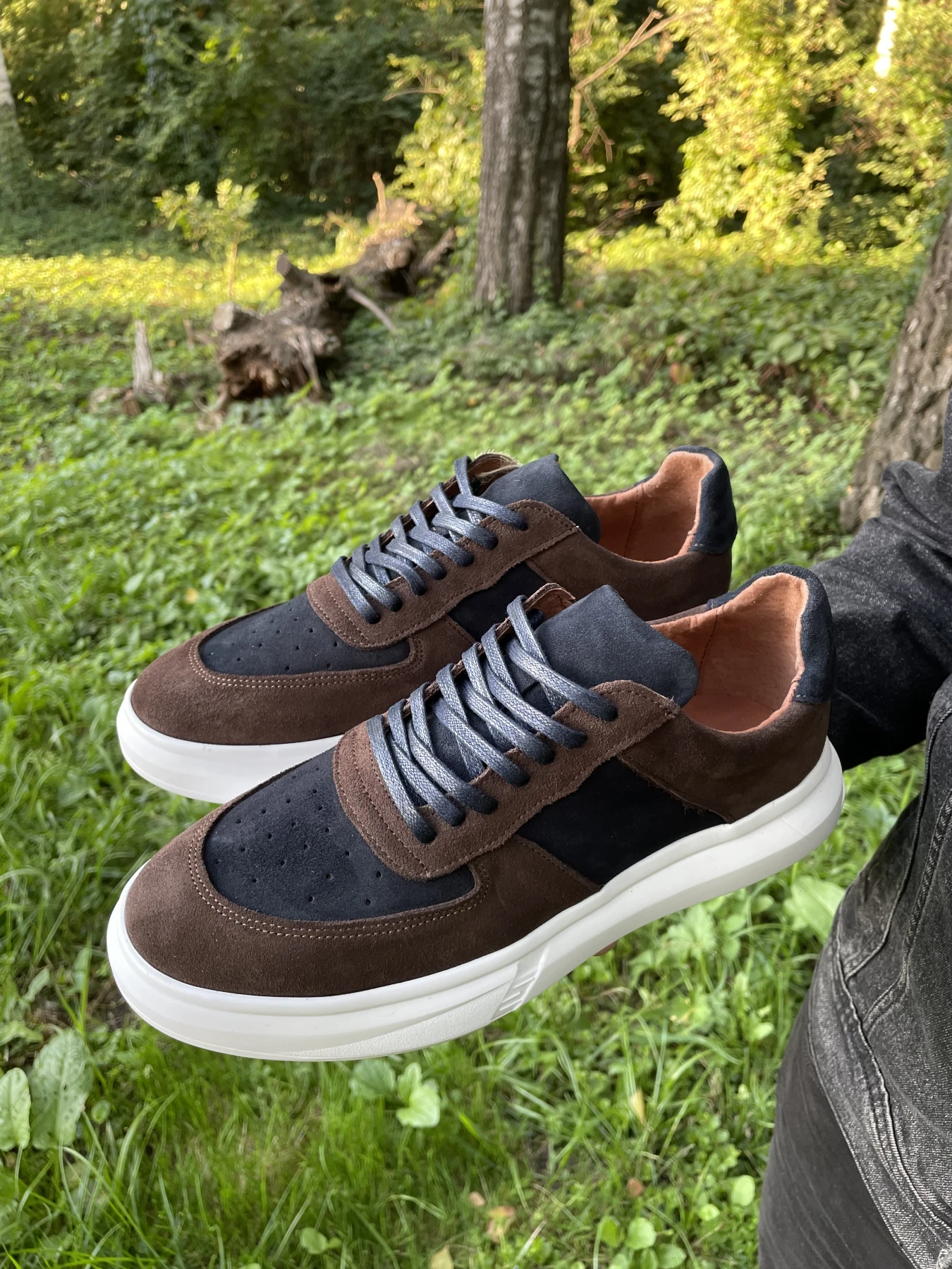 Кеди Brown & Navy, Кросівки, купити взуття