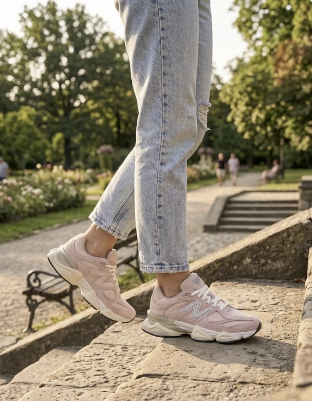 Кросівки New Balance 9060 Pink, Кросівки, купити взуття