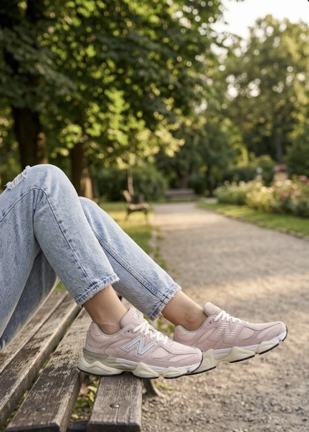 Кросівки New Balance 9060 Pink, Кросівки, купити взуття