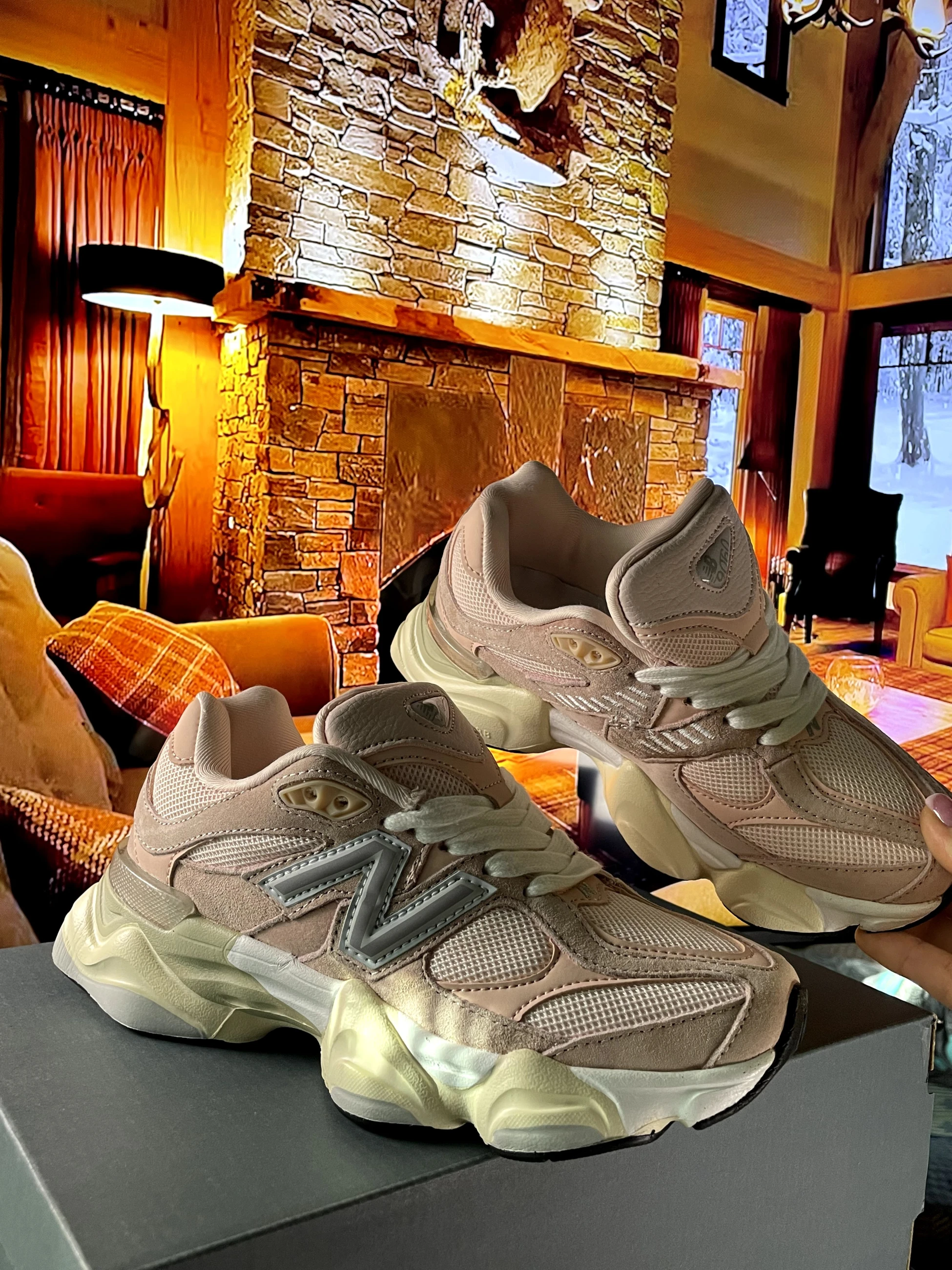 Кросівки New Balance 9060 Pink, Кросівки, купити взуття